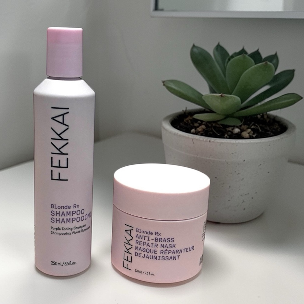 Fekkai Blonde Rx Anti-Brass Shampoo & Repair Mask